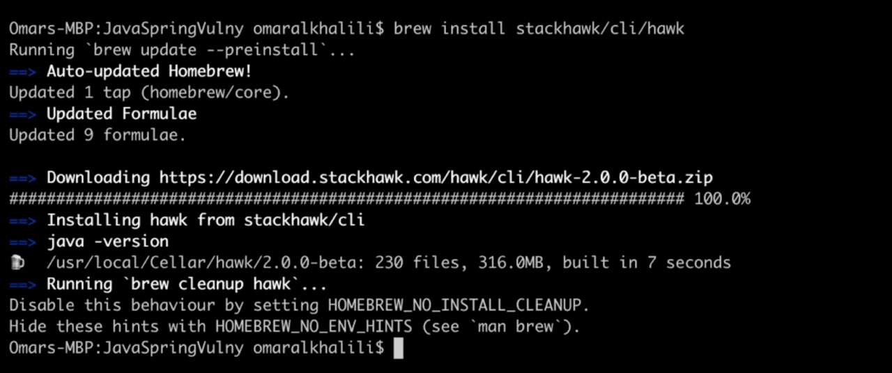 Introducing the StackHawk CLI