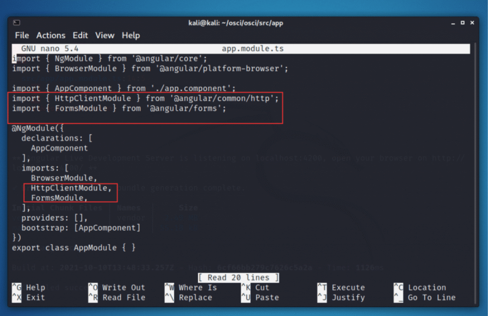 Preventing Command Injection Attacks in Angular Applications