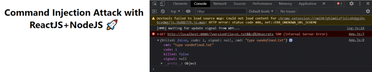 Preventing Command Injection in React Applications