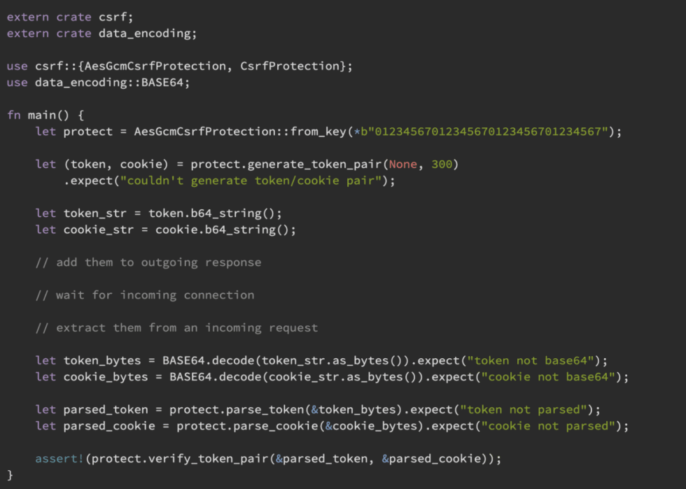 Securing Rust Apps from CSRF