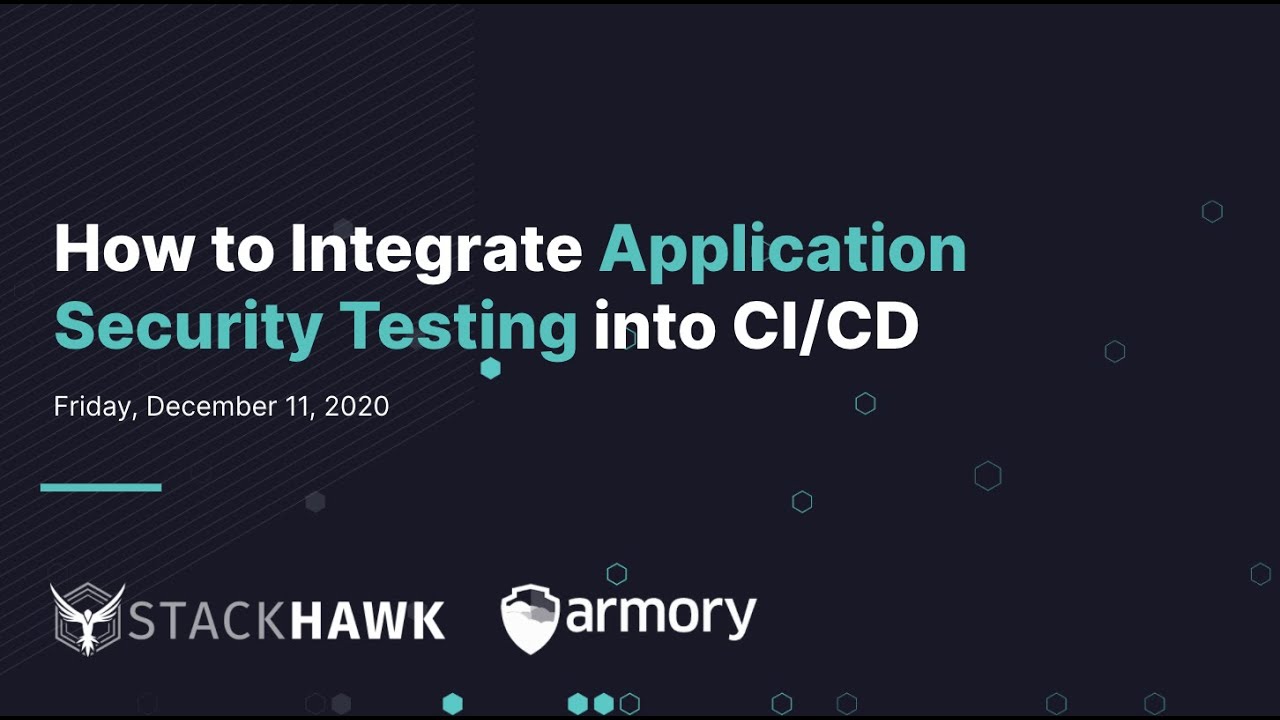 test-driven-security-with-stackhawk-and-spinnaker-video