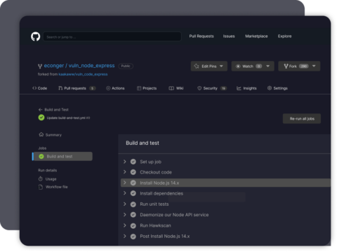 GitHub + StackHawk: Dynamic Application & API Testing