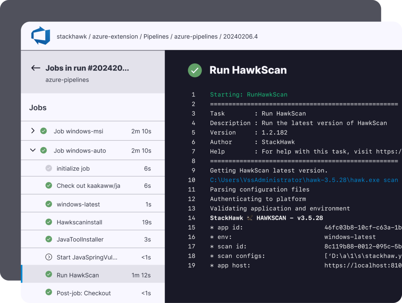Automate API Security Testing with StackHawk and Microsoft