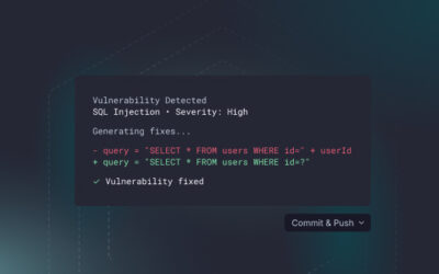The StackHawk agent found a vulnerability. Embrace the auto-fix.